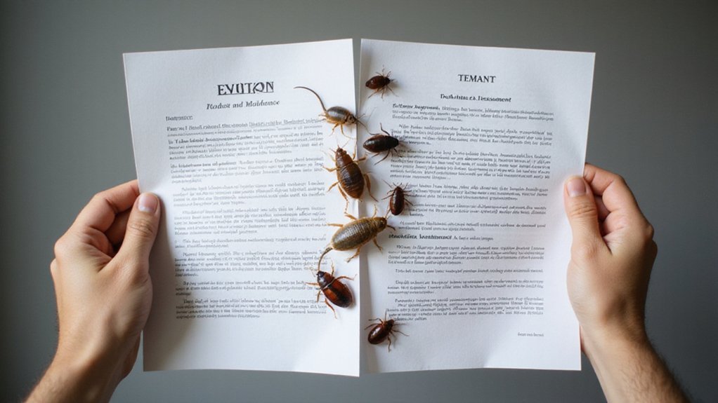 landlord responsible pest control rental